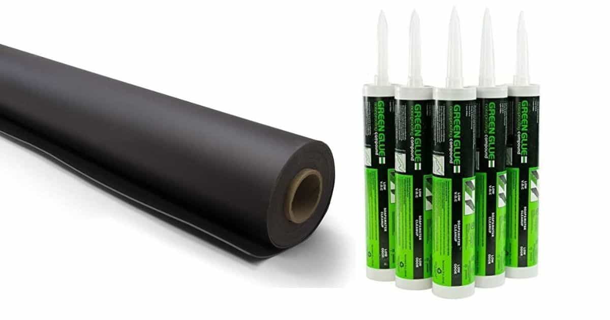 Green Glue vs Mass Loaded Vinyl Noiseproofing Compound - Buy Insulation  Products